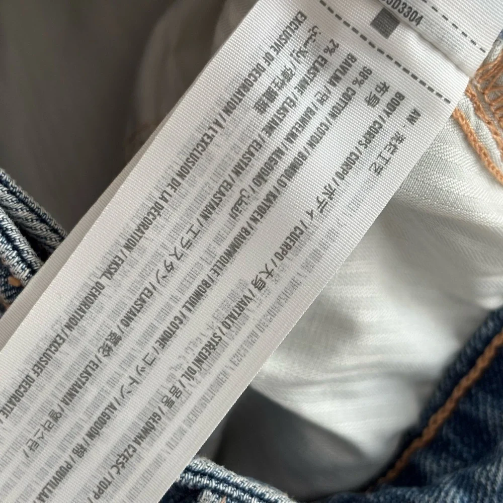 00L Hollister Ultra high rise dad Jeans